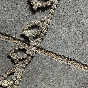 Elegant Rhinestone Leaf Bracelet